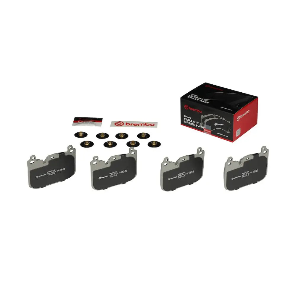 Brembo Premium Low-Met OE Equivalent Pad Brake Pad P06097N - Disc Set