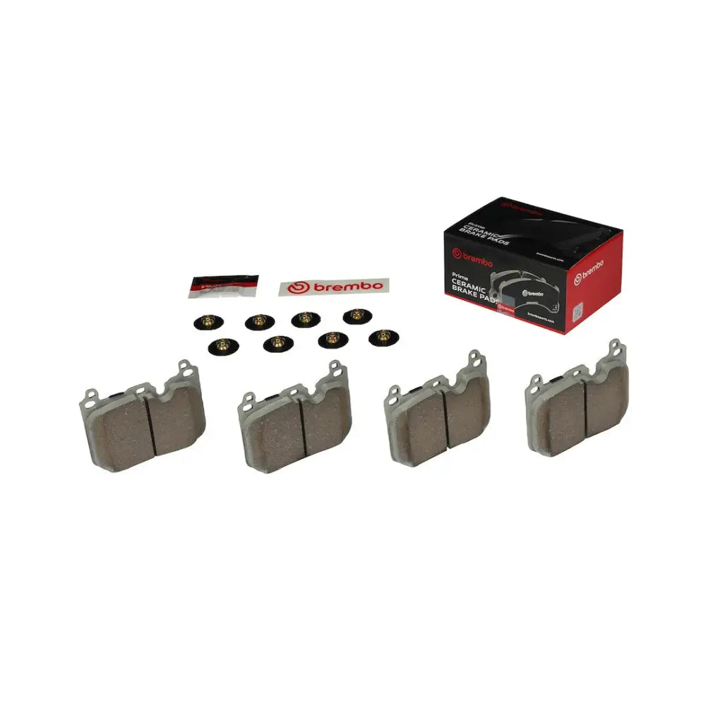 Brembo Premium Low-Met OE Equivalent Pad Brake Pad P06097N - Disc Set