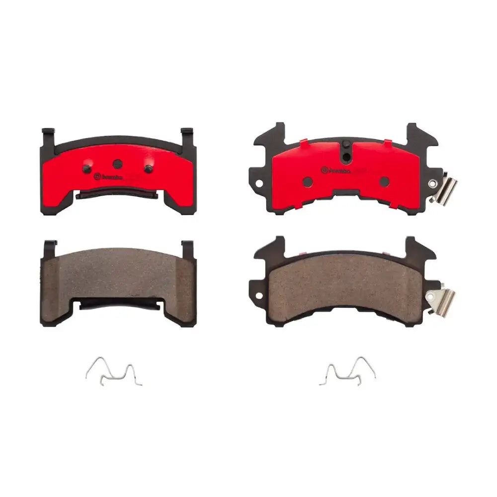 Brembo Premium Low-Met OE Equivalent Pad Brake Pad P10036N - Disc Set