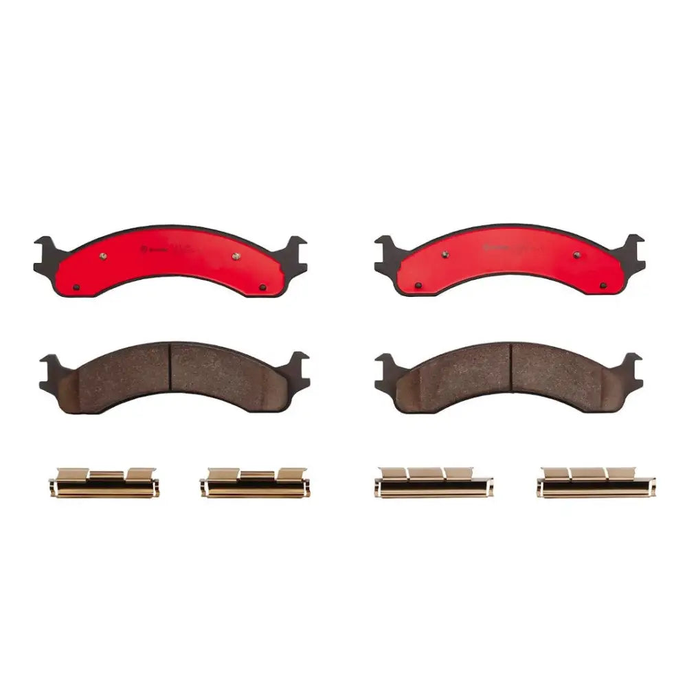 Brembo Premium Low-Met OE Equivalent Pad Brake Pad P18006N - Disc Set