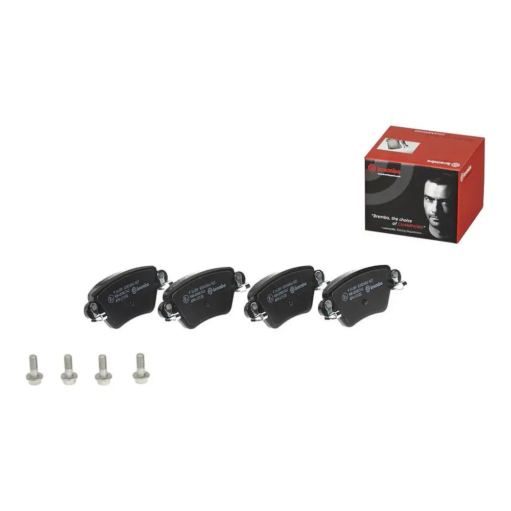 Brembo Premium Low-Met OE Equivalent Pad Brake Pad P24059 - Disc Set