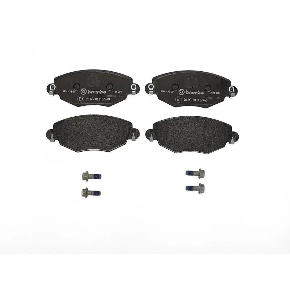 Brembo Premium Low-Met OE Equivalent Pad Brake Pad P24060 - Disc Set