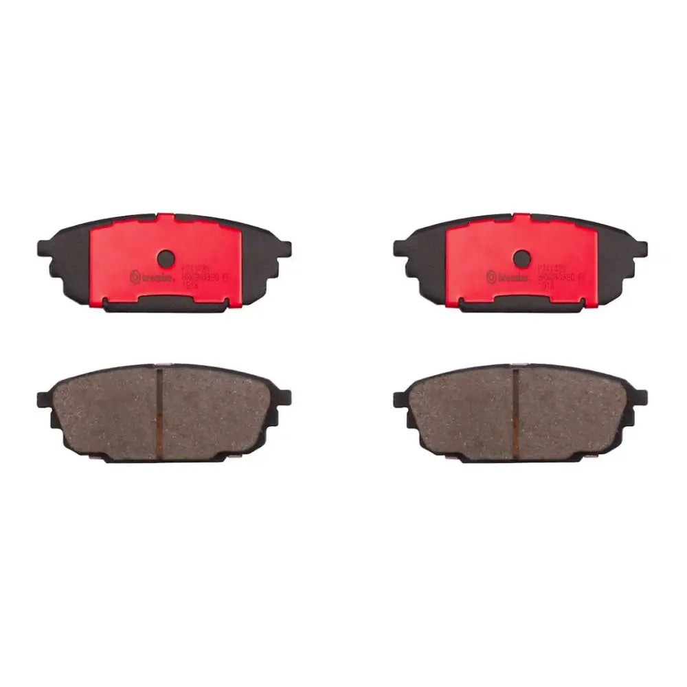 Brembo Premium Low-Met OE Equivalent Pad Brake Pad P24142N - Disc Set