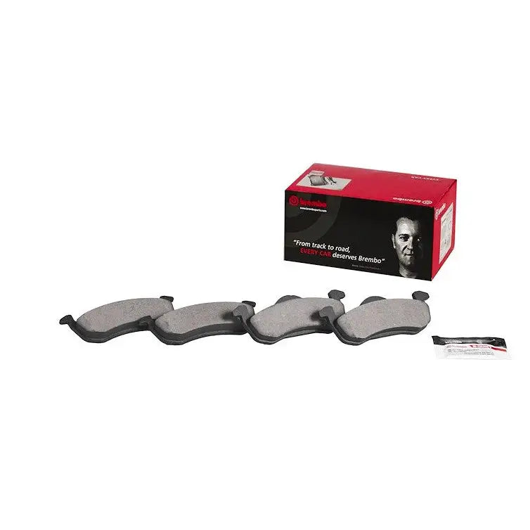 Brembo Premium Low-Met OE Equivalent Pad Brake Pad P24212N - Disc Set
