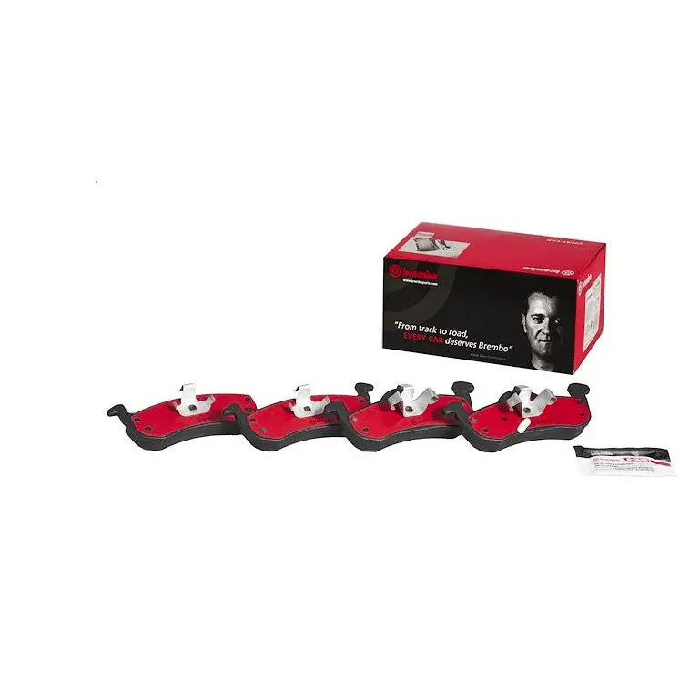 Brembo Premium Low-Met OE Equivalent Pad Brake Pad P24212N - Disc Set