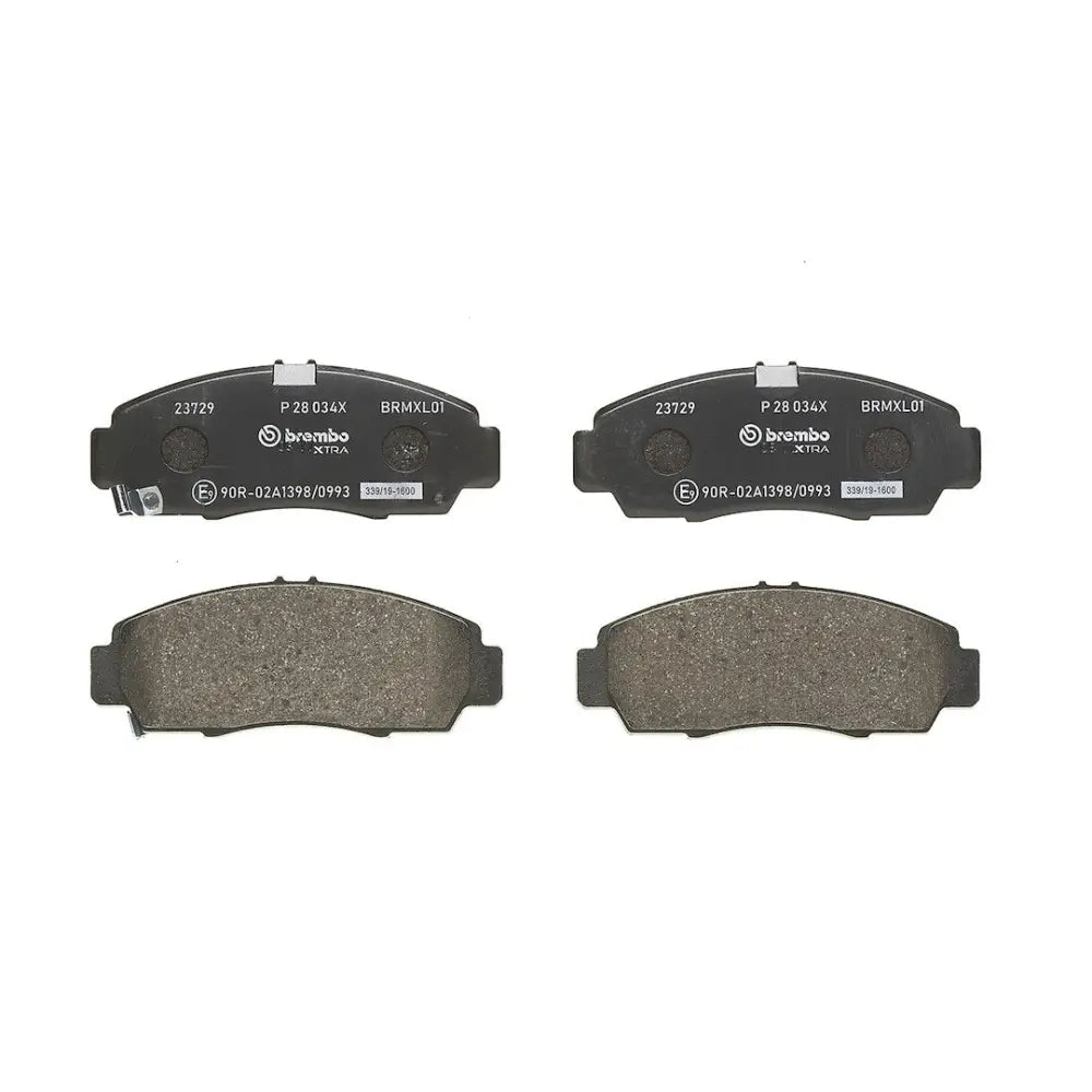 Brembo Premium Low-Met OE Equivalent Pad Brake Pad P28034X