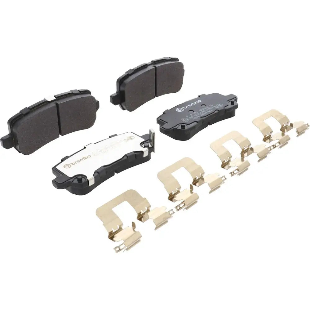 Brembo Premium Low-Met OE Equivalent Pad Brake Pad P28091 - Discbrakepadset Lowmetal