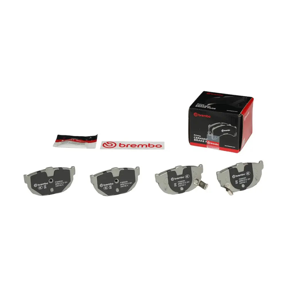 Brembo Premium Low-Met OE Equivalent Pad Brake Pad P30003N - Disc Set