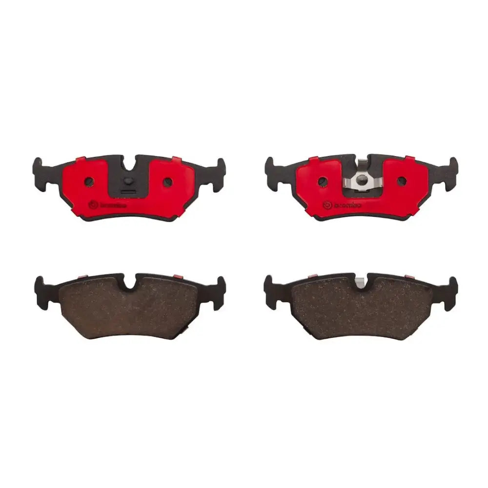 Brembo Premium Low-Met OE Equivalent Pad Brake Pad P36008N - Disc Set