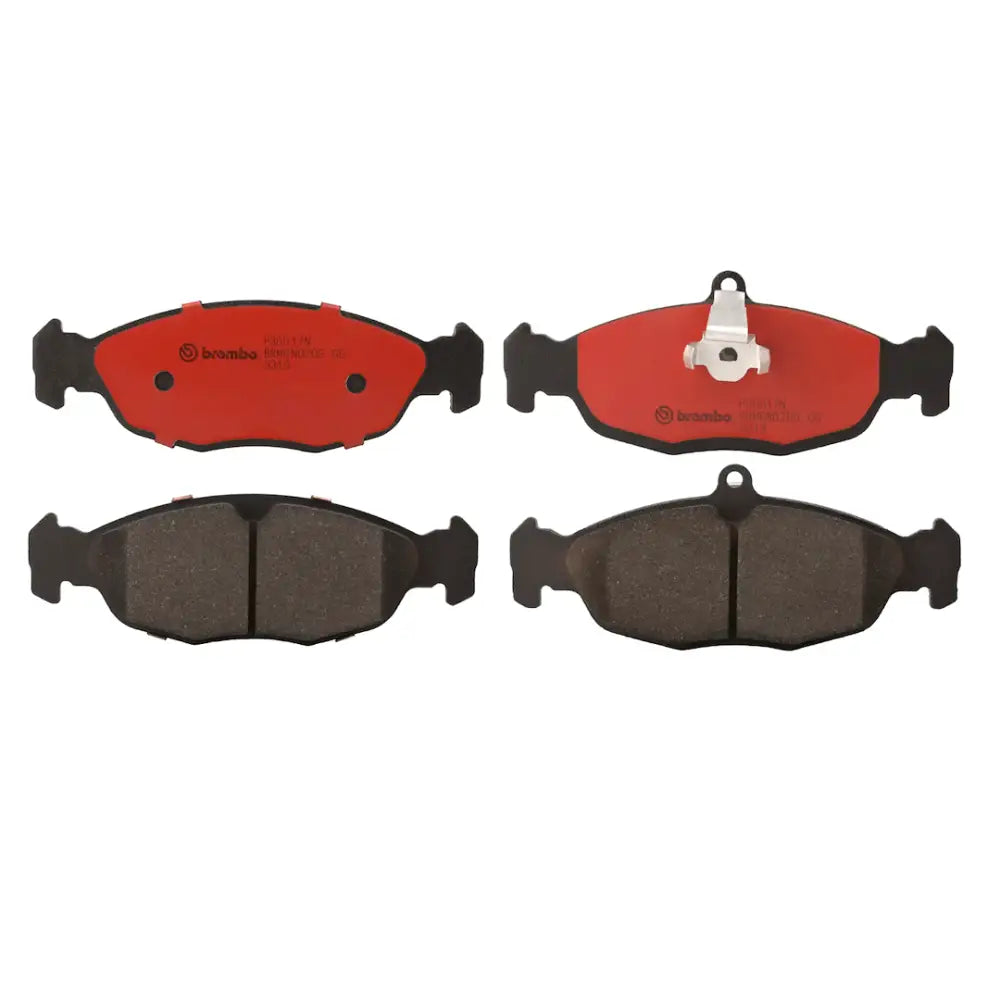 Brembo Premium Low-Met OE Equivalent Pad Brake Pad P36017N - Disc Set