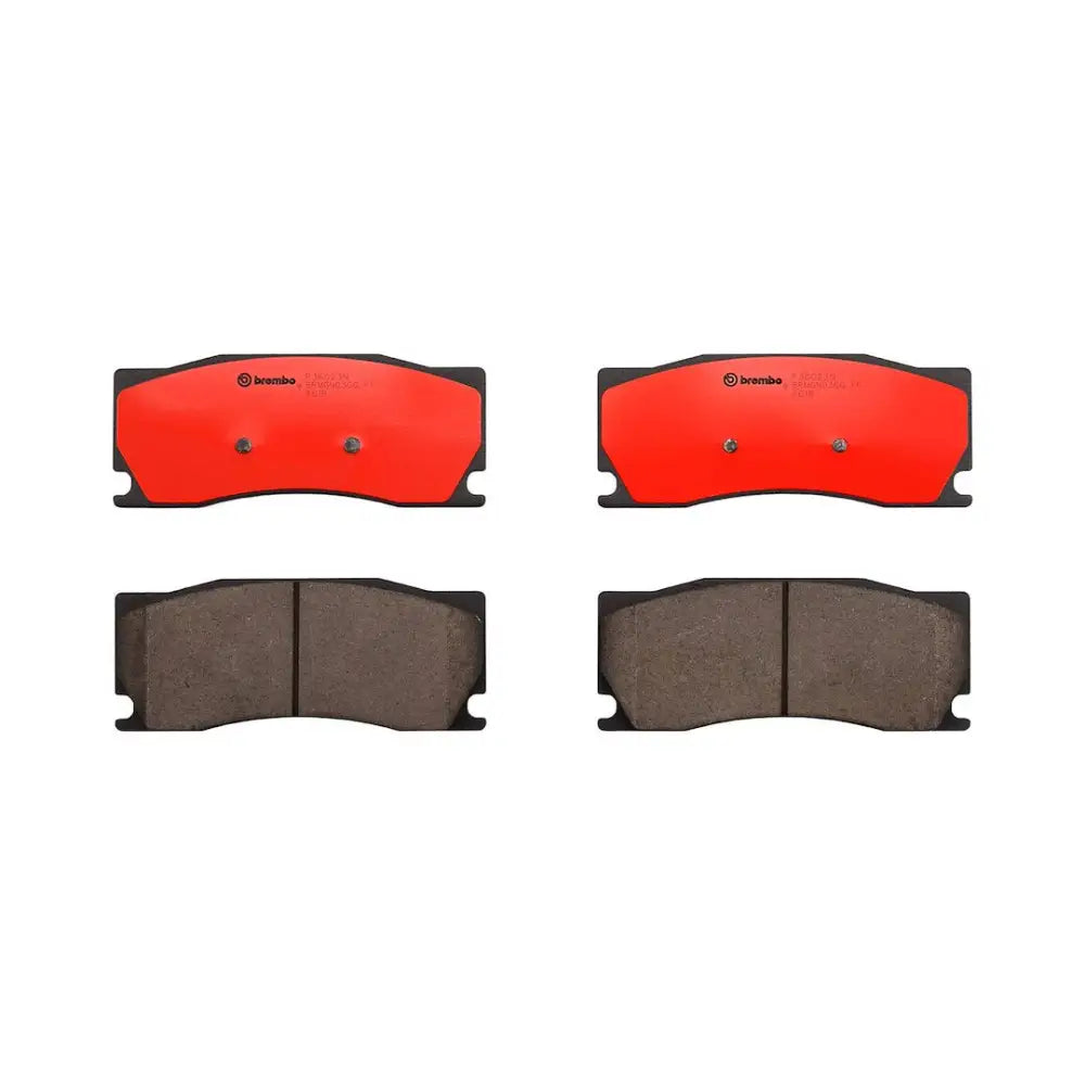 Brembo Premium Low-Met OE Equivalent Pad Brake Pad P36023N - Disc Set