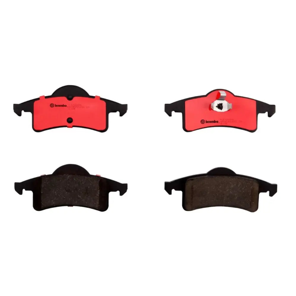 Brembo Premium Low-Met OE Equivalent Pad Brake Pad P37006N - Disc Set