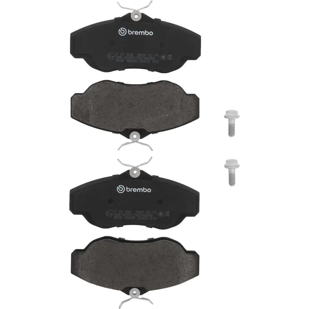Brembo Premium Low-Met OE Equivalent Pad Brake Pad P44008 - Disc Set