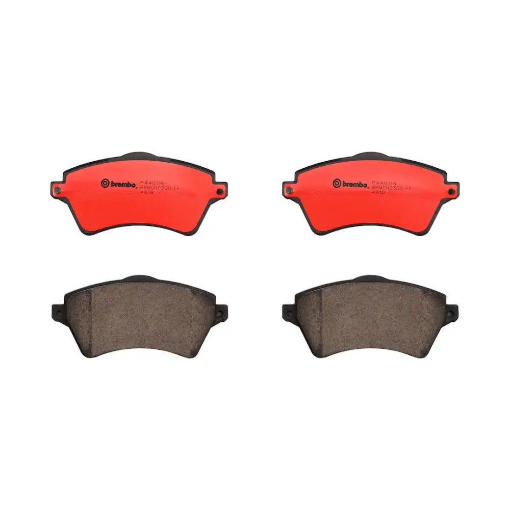 Brembo Premium Low-Met OE Equivalent Pad Brake Pad P44011N - Disc Set