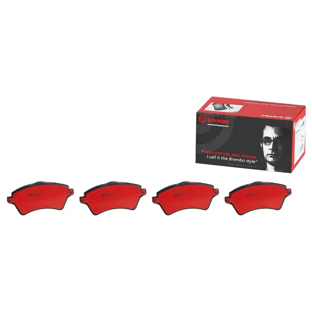 Brembo Premium Low-Met OE Equivalent Pad Brake Pad P44011N - Disc Set