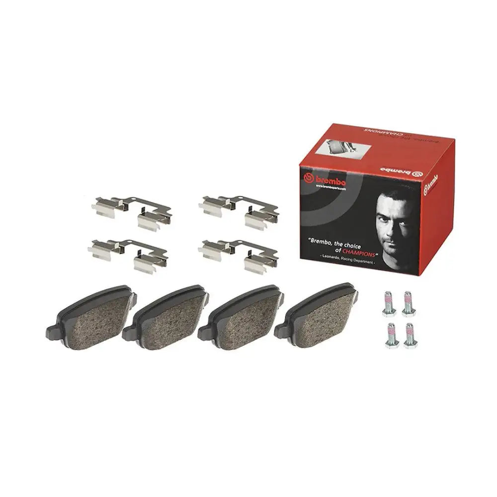 Brembo Premium Low-Met OE Equivalent Pad Brake Pad P44016 - Disc Set