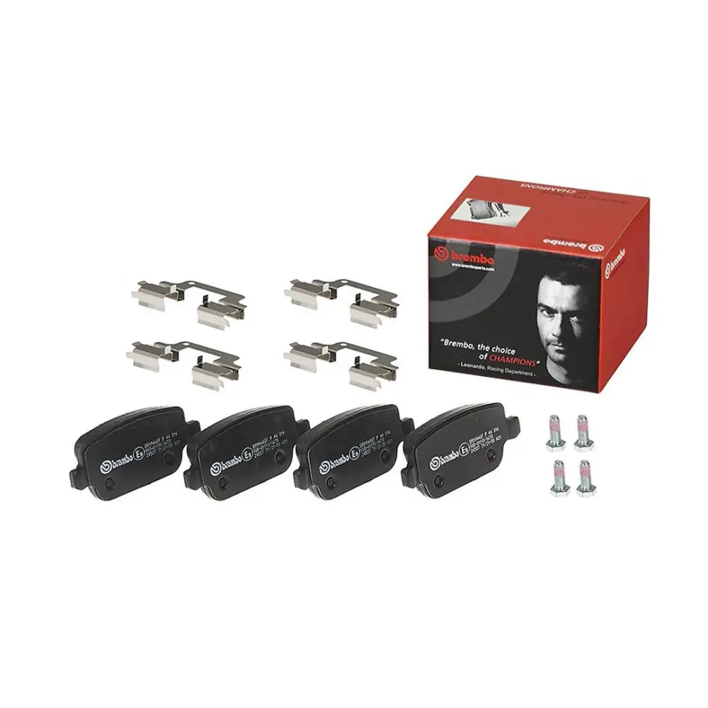Brembo Premium Low-Met OE Equivalent Pad Brake Pad P44016 - Disc Set