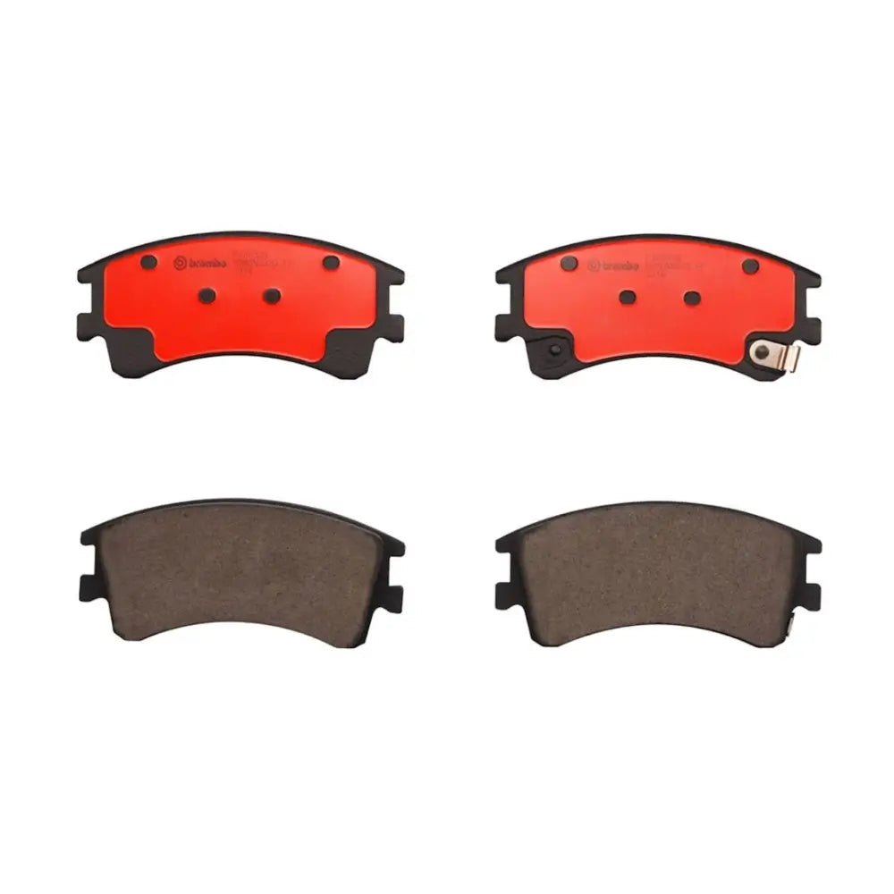Brembo Premium Low-Met OE Equivalent Pad Brake Pad P49032N - Disc Set