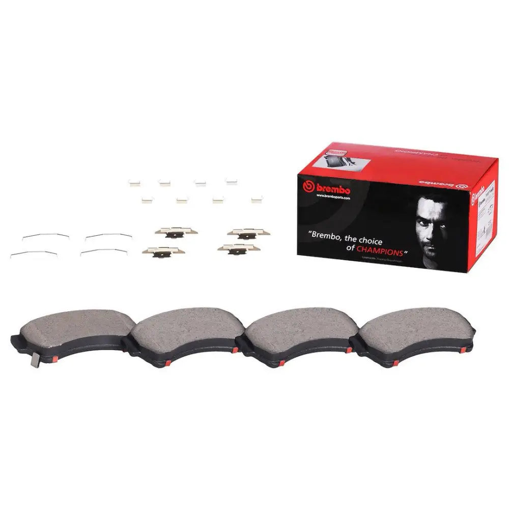 Brembo Premium Low-Met OE Equivalent Pad Brake Pad P49036N - Disc Set