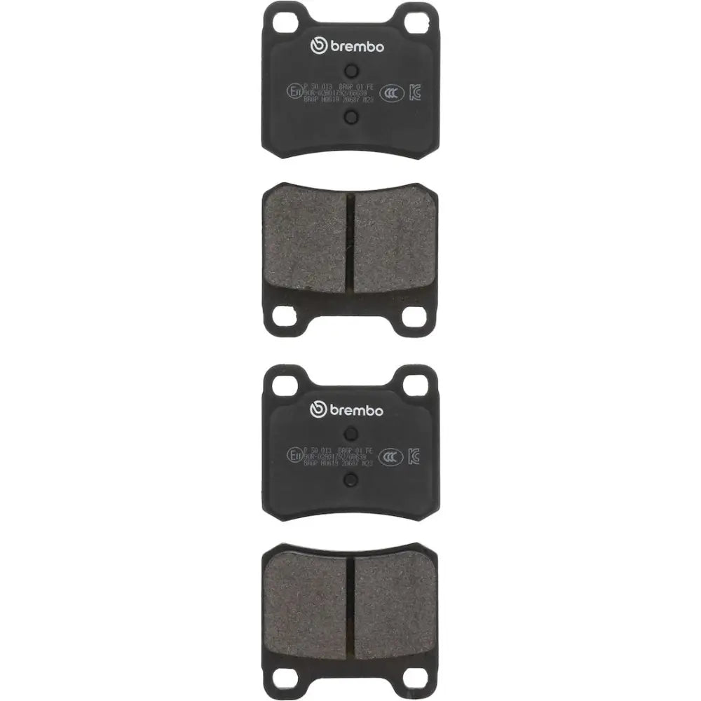 Brembo Premium Low-Met OE Equivalent Pad Brake Pad P50013 - Disc Set