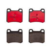 Brembo Premium Low-Met OE Equivalent Pad Brake Pad P50013N - Disc Set