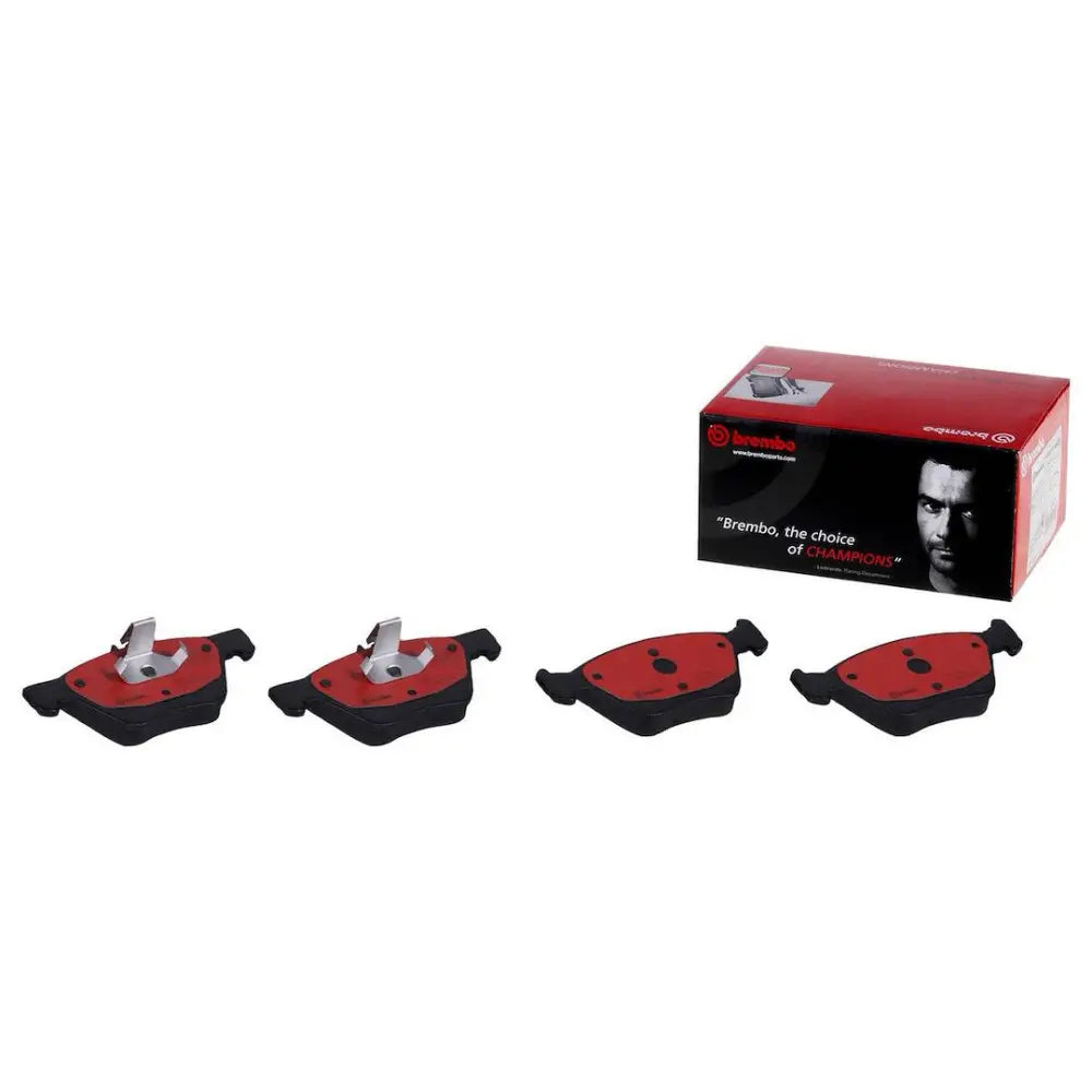 Brembo Premium Low-Met OE Equivalent Pad Brake Pad P50075N - Disc Set