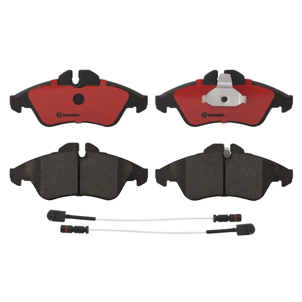 Brembo Premium Low-Met OE Equivalent Pad Brake Pad P50080N - Disc Set