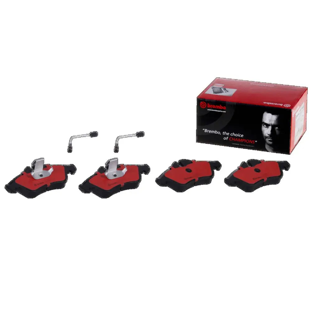 Brembo Premium Low-Met OE Equivalent Pad Brake Pad P50080N - Disc Set