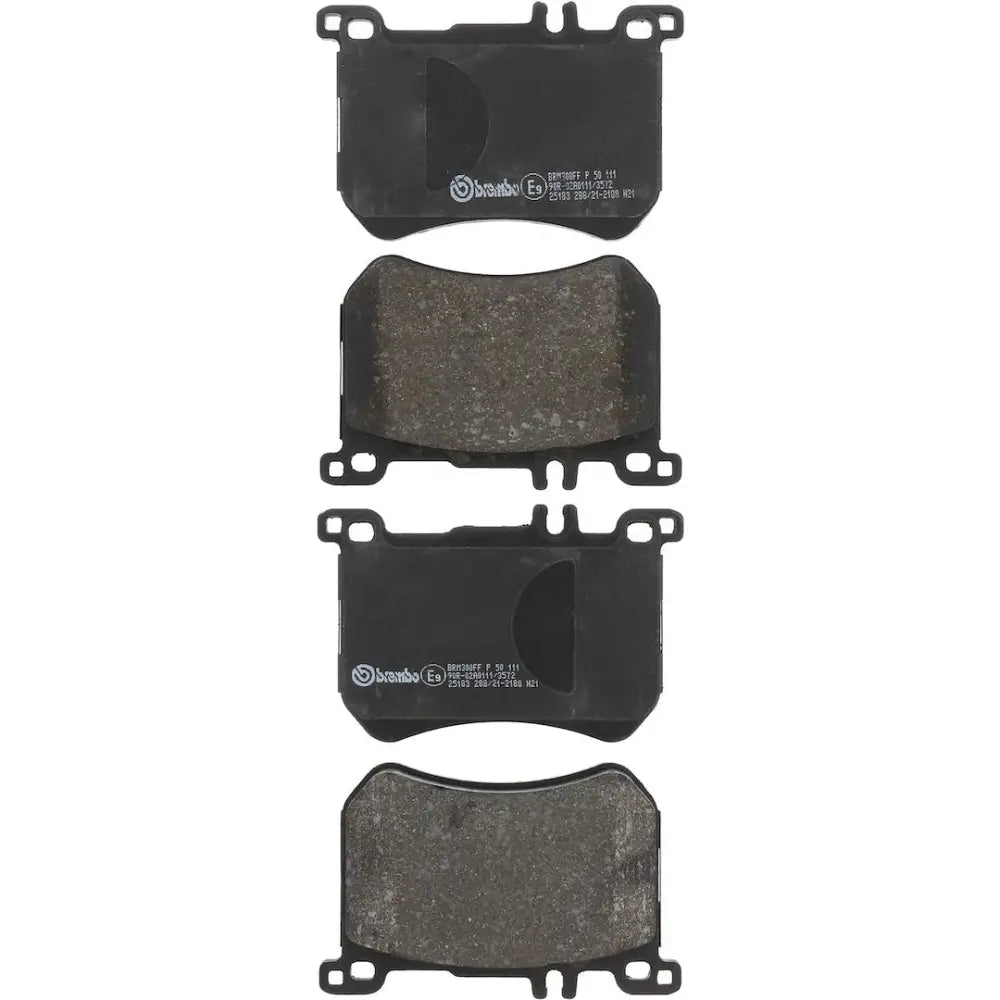 Brembo Premium Low-Met OE Equivalent Pad Brake Pad P50111 - Disc Set