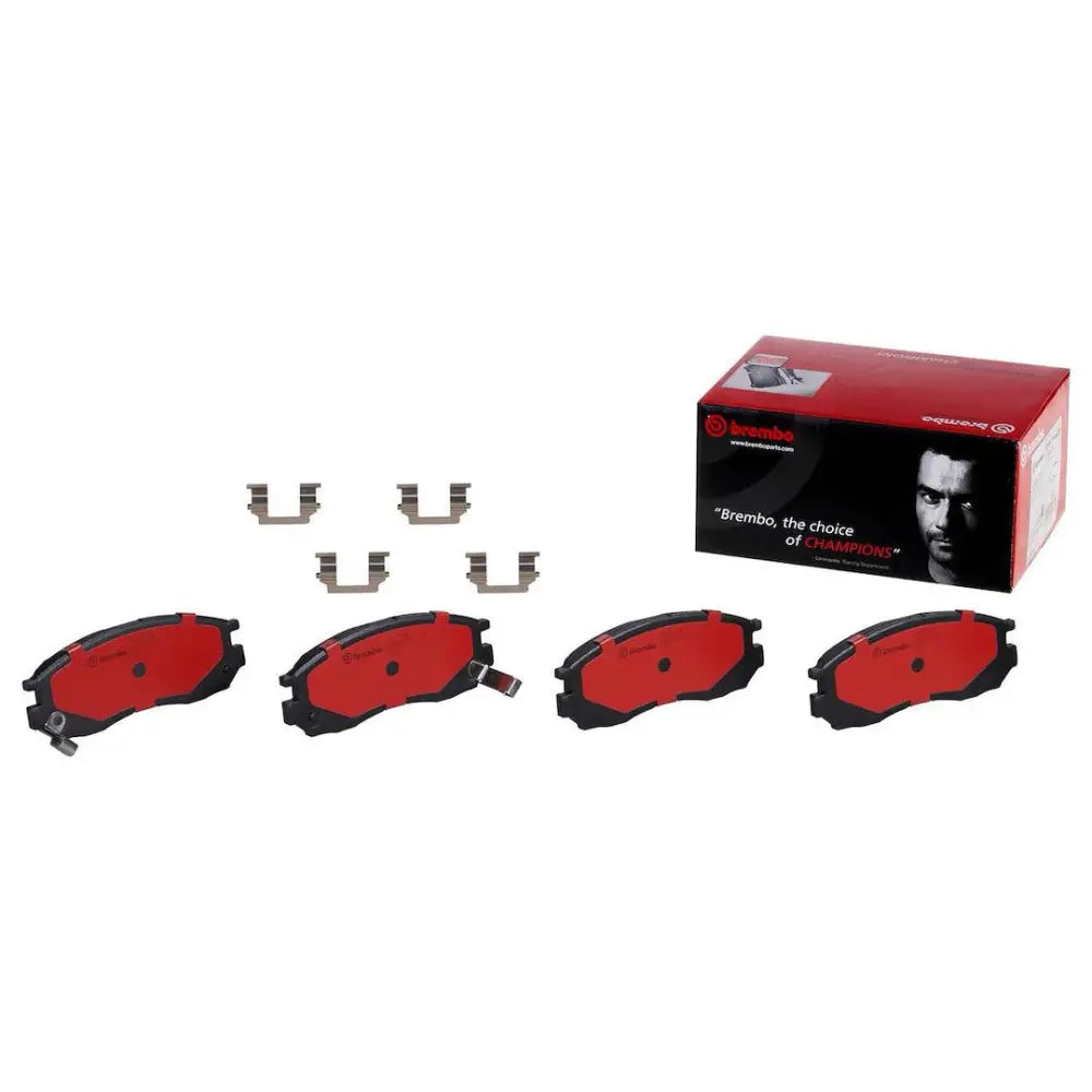 Brembo Premium Low-Met OE Equivalent Pad Brake Pad P54014N - Disc Set