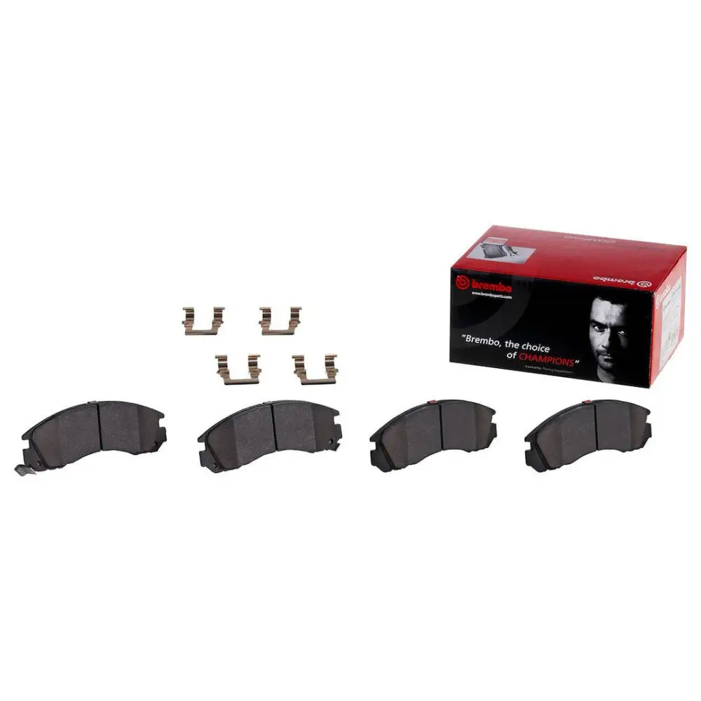Brembo Premium Low-Met OE Equivalent Pad Brake Pad P54014N - Disc Set