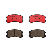 Brembo Premium Low-Met OE Equivalent Pad Brake Pad P54041N - Disc Set