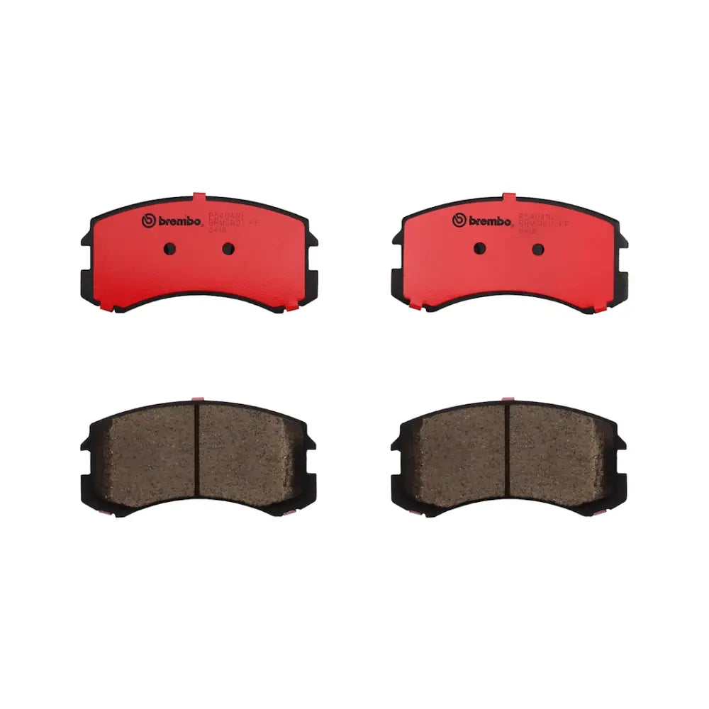 Brembo Premium Low-Met OE Equivalent Pad Brake Pad P54041N - Disc Set