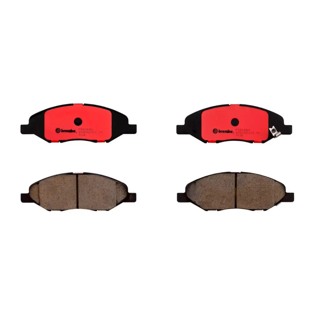 Brembo Premium Low-Met OE Equivalent Pad Brake Pad P56088N - Disc Set