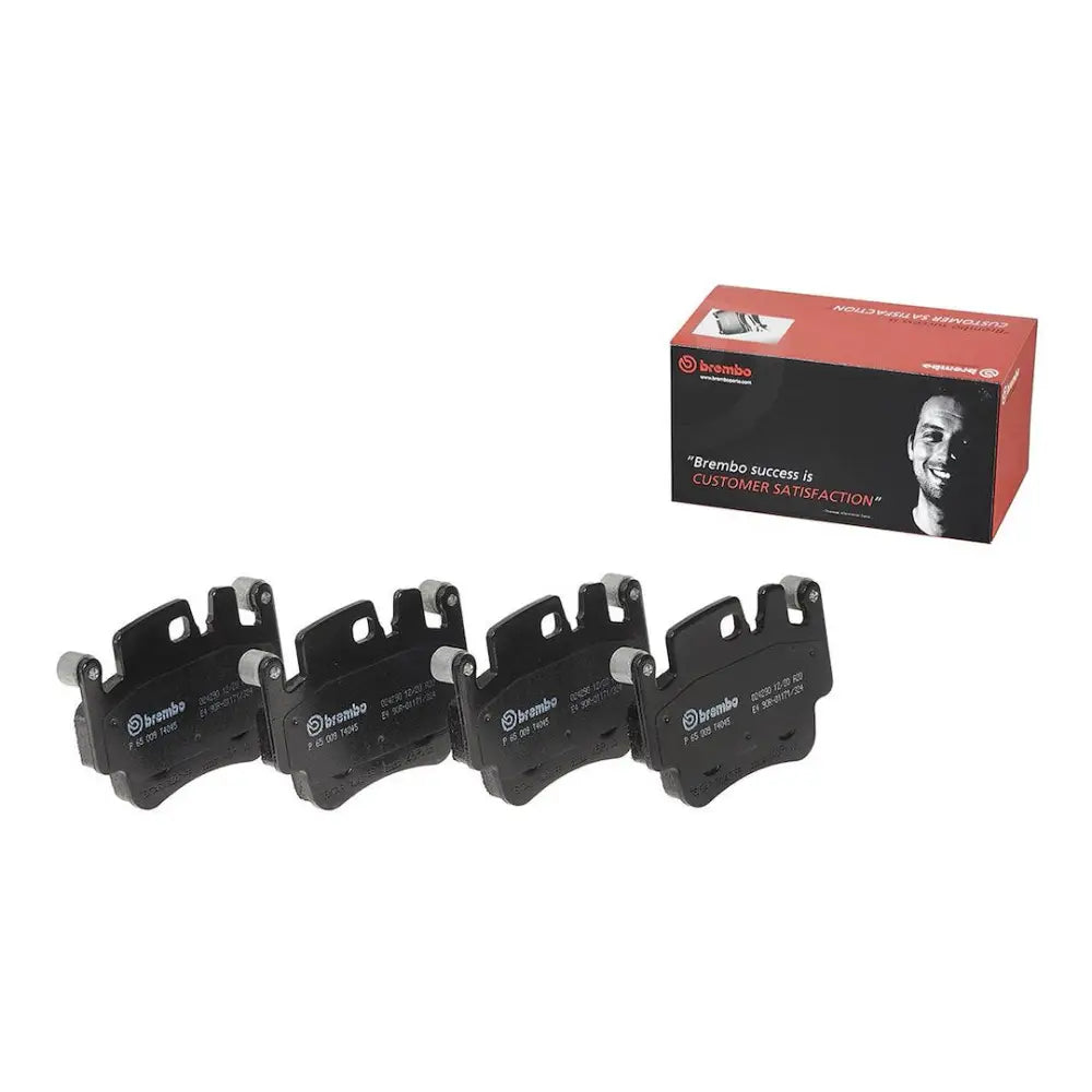 Brembo Premium Low-Met OE Equivalent Pad Brake Pad P65009 - Disc Set