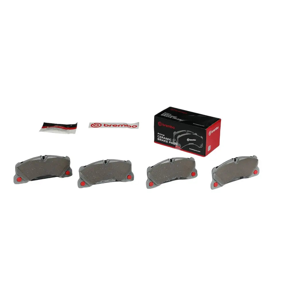 Brembo Premium Low-Met OE Equivalent Pad Brake Pad P65017N - Disc Set