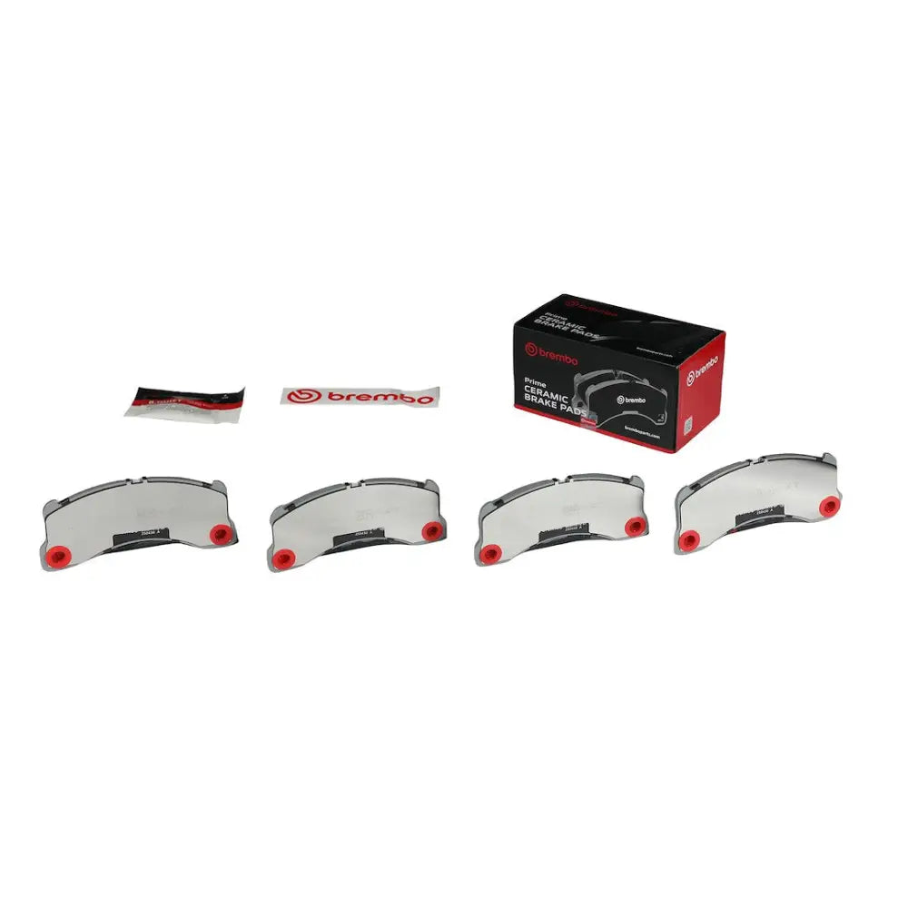 Brembo Premium Low-Met OE Equivalent Pad Brake Pad P65017N - Disc Set