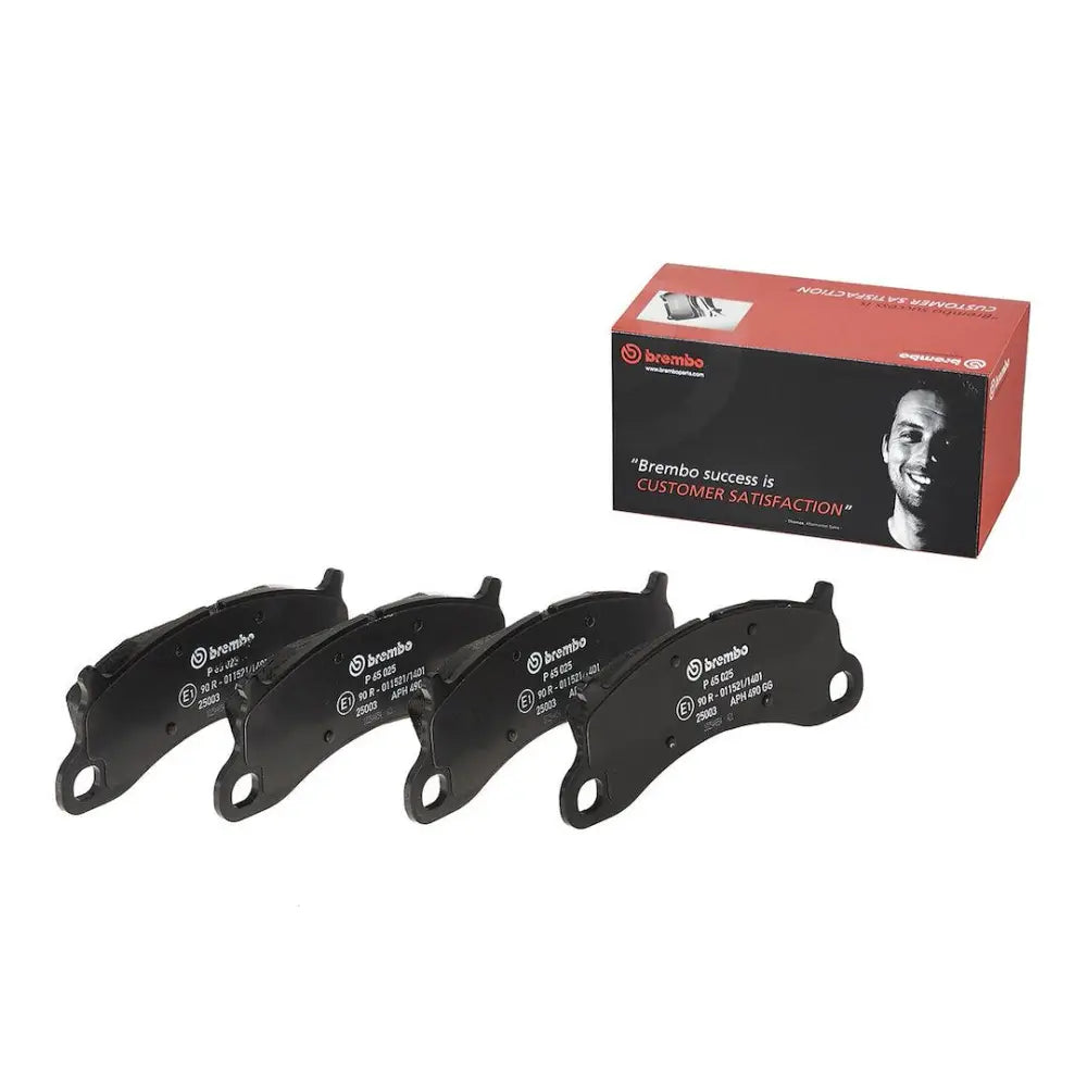 Brembo Premium Low-Met OE Equivalent Pad Brake Pad P65025 - Disc Set