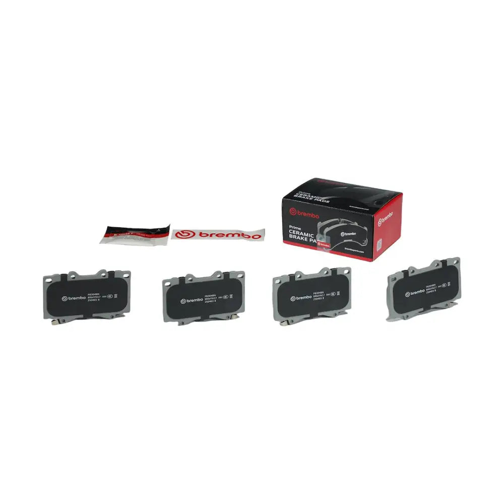 Brembo Premium Low-Met OE Equivalent Pad Brake Pad P83048N - Disc Set