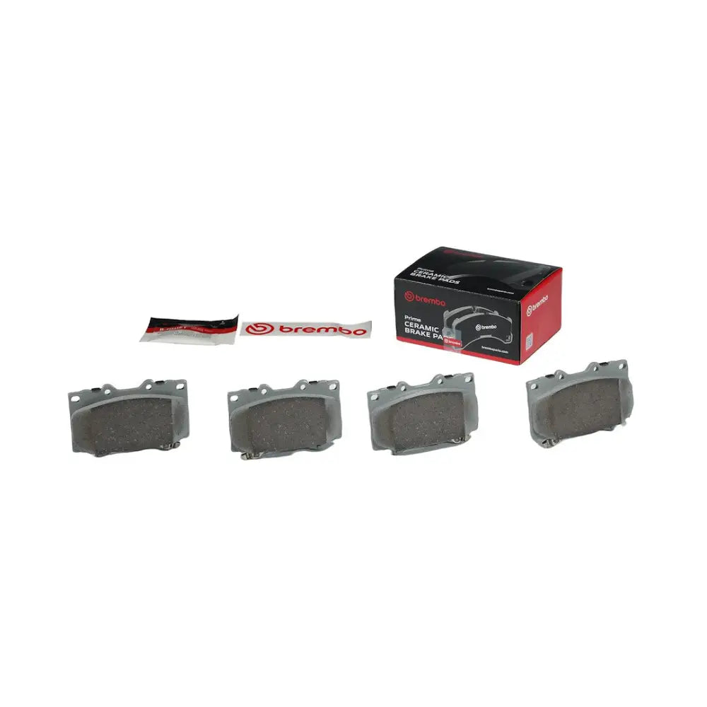 Brembo Premium Low-Met OE Equivalent Pad Brake Pad P83048N - Disc Set