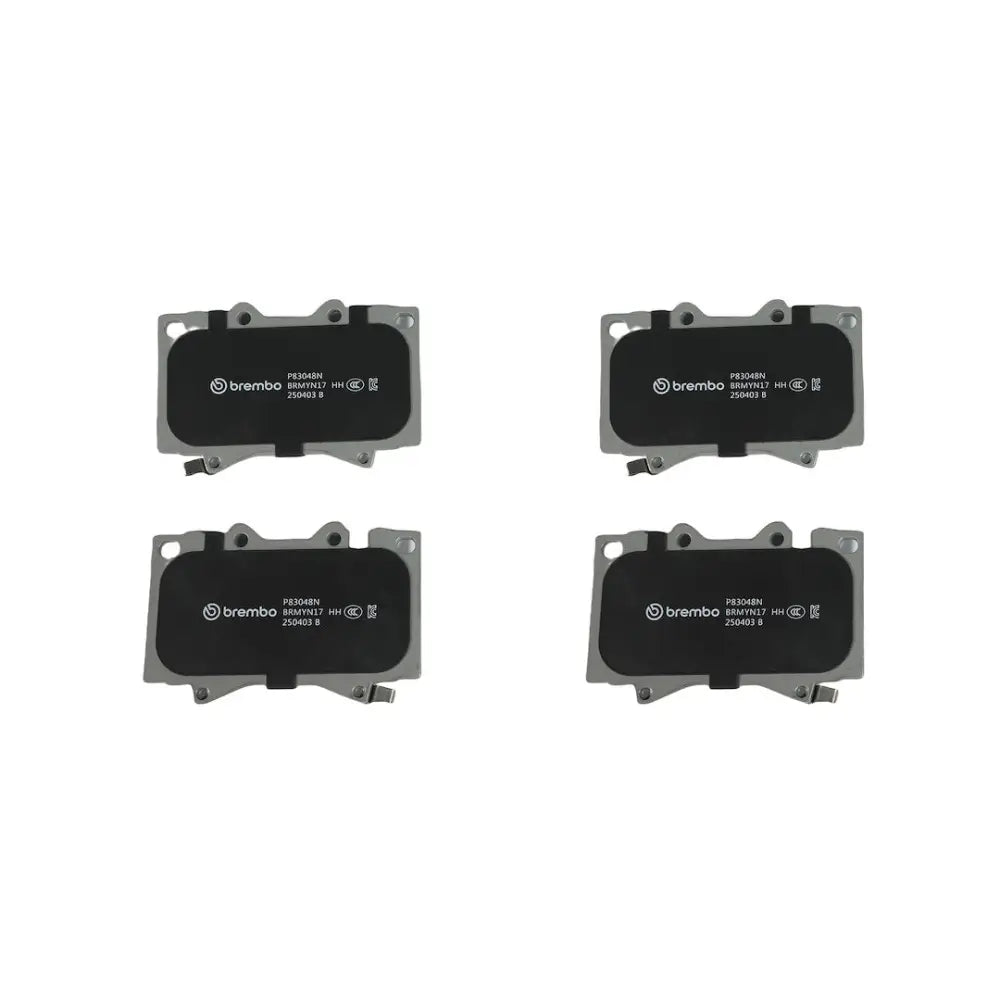 Brembo Premium Low-Met OE Equivalent Pad Brake Pad P83048N - Disc Set