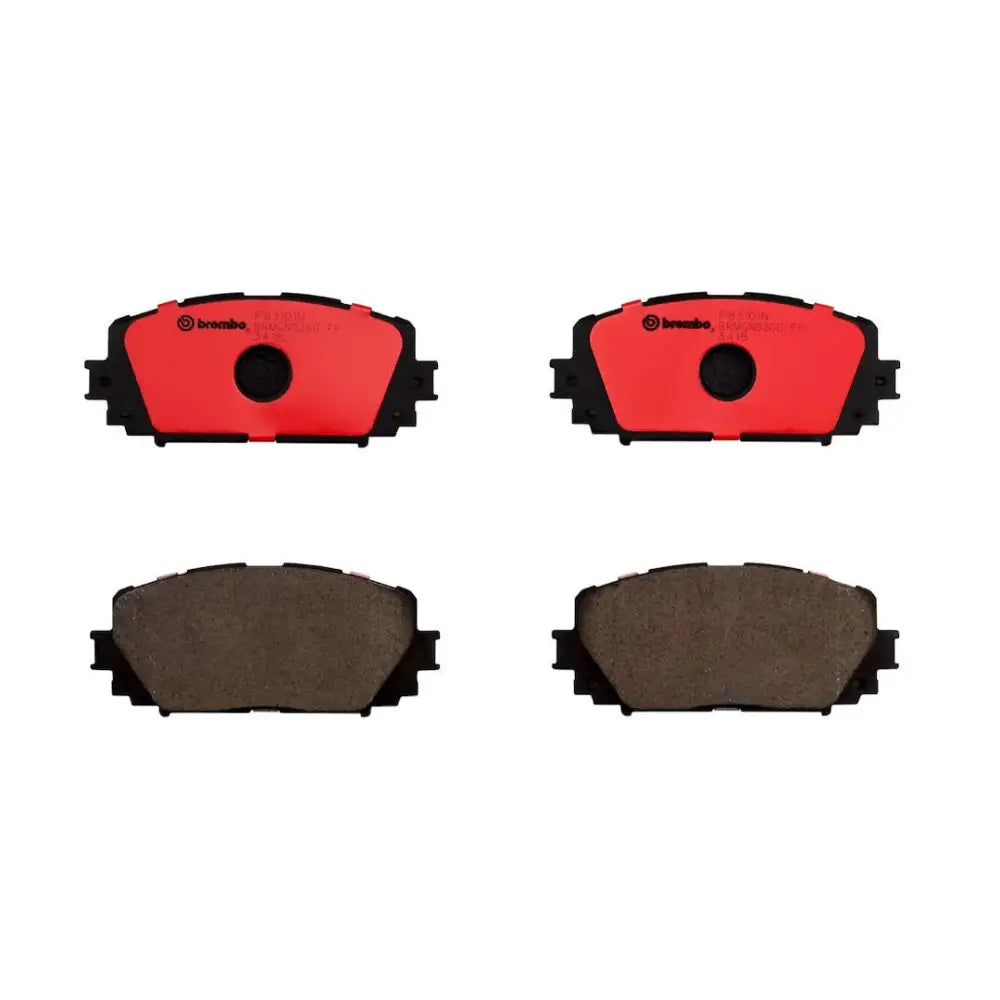 Brembo Premium Low-Met OE Equivalent Pad Brake Pad P83101N - Disc Set