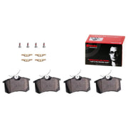 Brembo Premium Low-Met OE Equivalent Pad Brake Pad P85011N - Disc Set