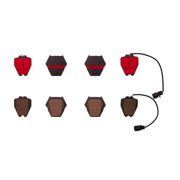Brembo Premium Low-Met OE Equivalent Pad Brake Pad P85054N - Disc Set