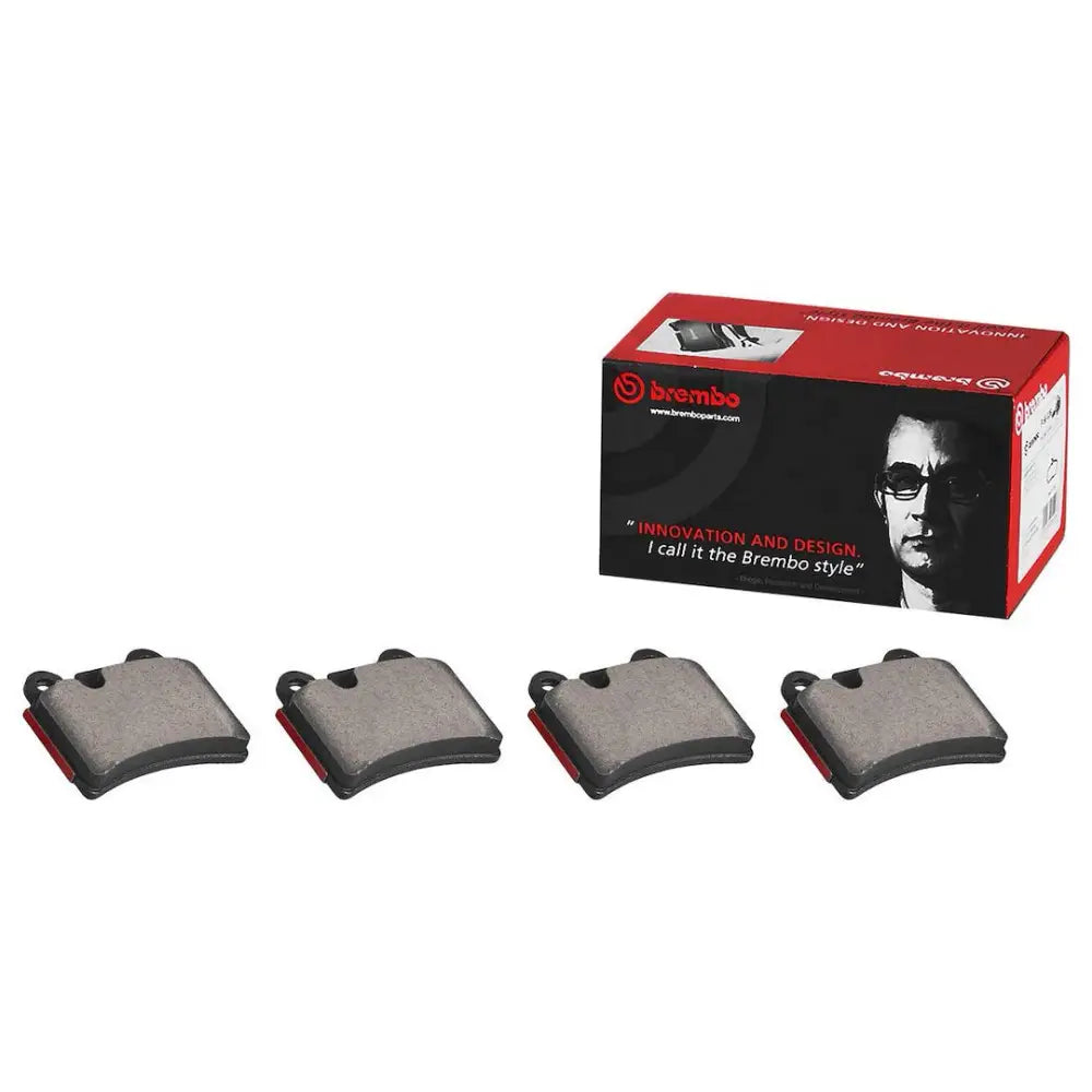 Brembo Premium Low-Met OE Equivalent Pad Brake Pad P85108N - Disc Set