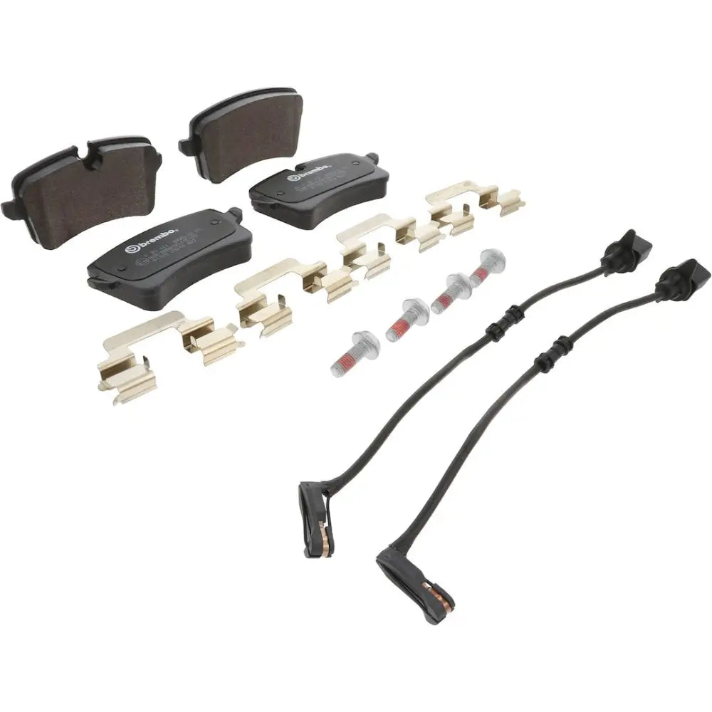Brembo Premium Low-Met OE Equivalent Pad Brake Pad P85117 - Disc Set