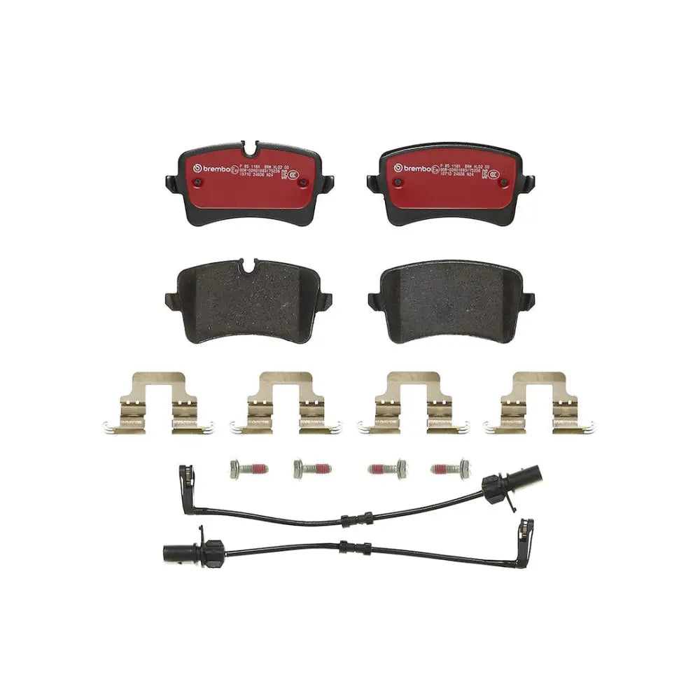 Brembo Premium Low-Met OE Equivalent Pad Brake Pad P85118X