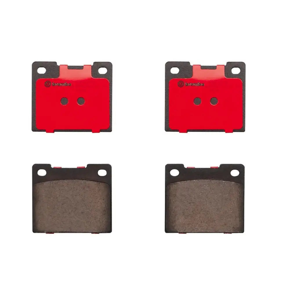 Brembo Premium Low-Met OE Equivalent Pad Brake Pad P86001N - Disc Set