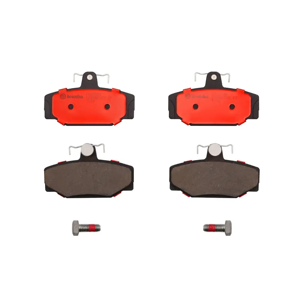 Brembo Premium Low-Met OE Equivalent Pad Brake Pad P86009N - Disc Set