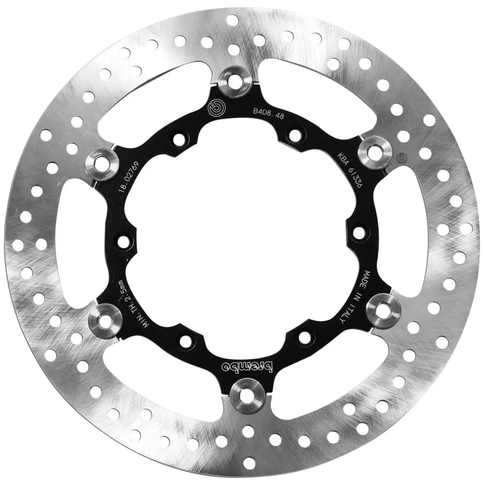 Brembo Prime Brake Rotors 78B40848 - Serie Oro Front Rotor Floating